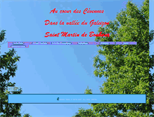 Tablet Screenshot of cevennes-a-boubaux.fr
